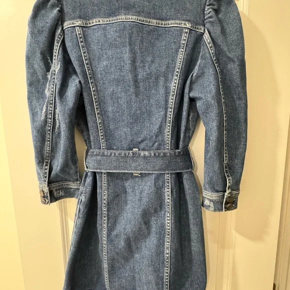 Retrofete Blue Denim Dress - Picture 7 of 8